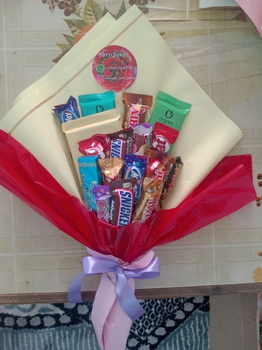 Букет из сладость