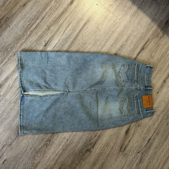 Юбка миди 84 см джинсовая