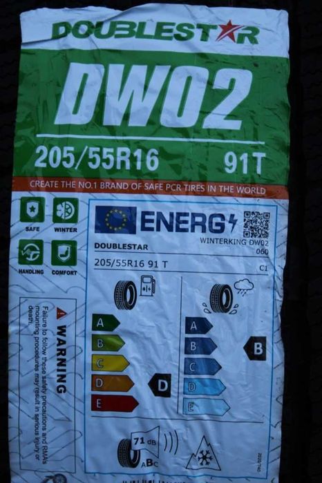 Anvelope iarna noi 205/55R16, 91T, Doublestar, DOT 2025