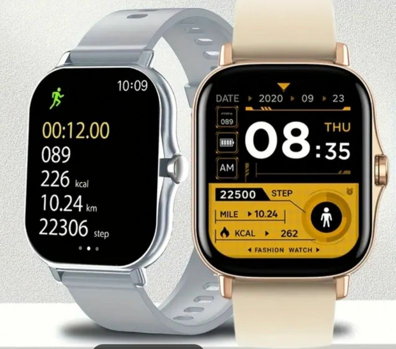 Ceas Inteligent Y13 Smart Watch Auriu - Ecran de 1.69 inch TFT