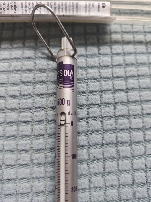 Швейцарски прецизен кантар/везна Pesola 600g (Medio-Line) – за лов и риболов
