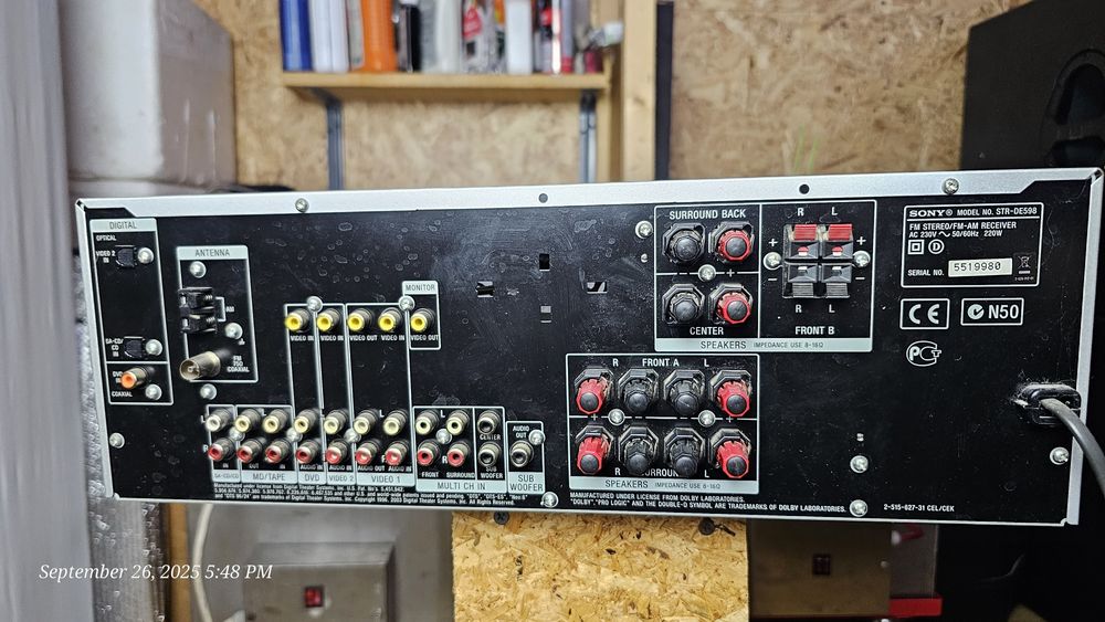 Amplificator Sony STR-DE598