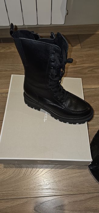 Дамски боти  Tamaris. Естествена кожа с подплата. Номер 40..
