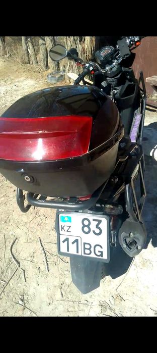Қара самурай мопед