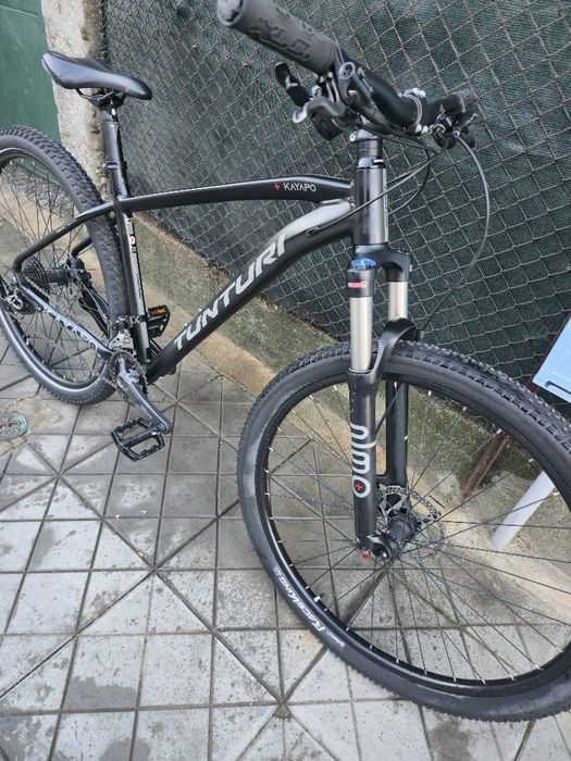 Tunturi 29 цола 2x10 Deore Въздушна вилка Sr Suntour куха ос, Перфекте