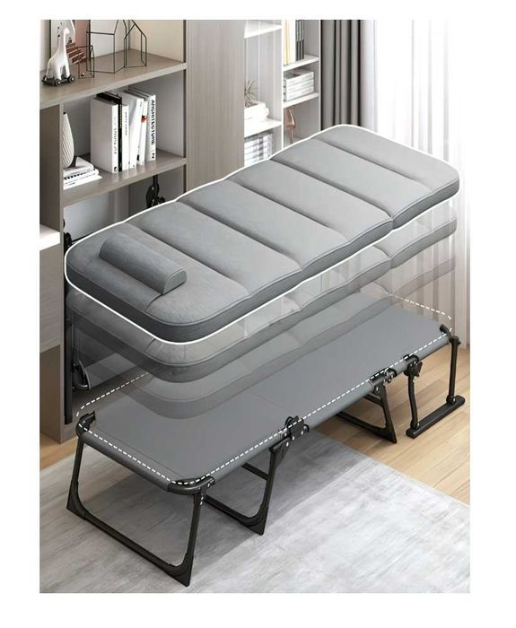 Раскладушка и кресло два  водном-180х60х33 см Доставка бесплатно