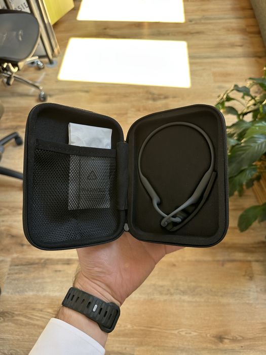 Aftershokz OpenComm casti bluetooth bone conduction (NOU)