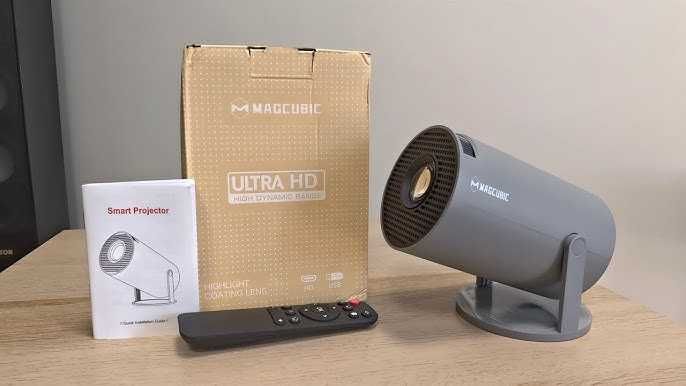 Нов hy300 ULTRA видео проектор 130 инча екран 4K с Android 11 Youtube