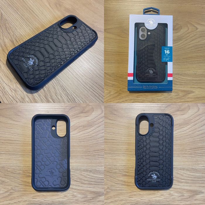 Polo Луксозен кейс Змийска кожа iPhone 16 Pro 16Pro Max 16 15 Pro 15