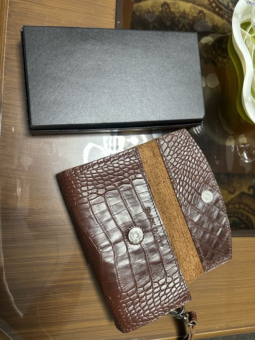 Женский кошелёк из чистой кожи