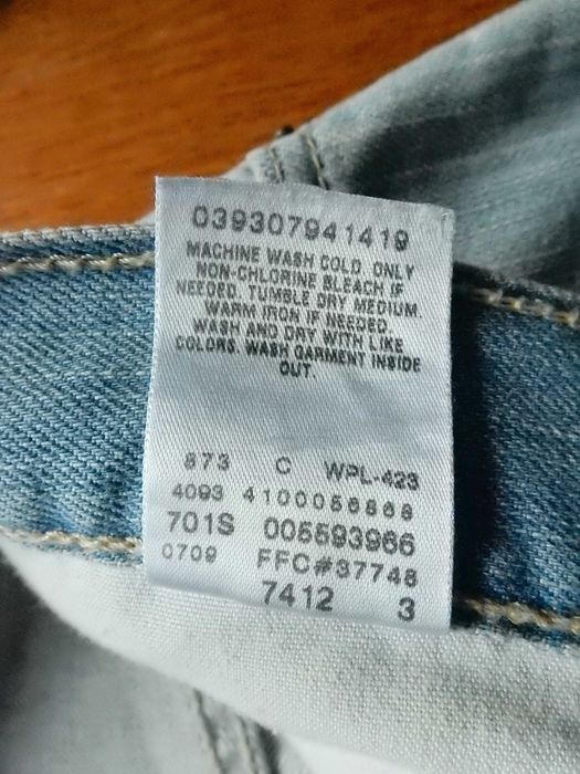 Blugi Levi’s 559 Relaxed Straight. Marime 40/32. Impecabili, ca noi.