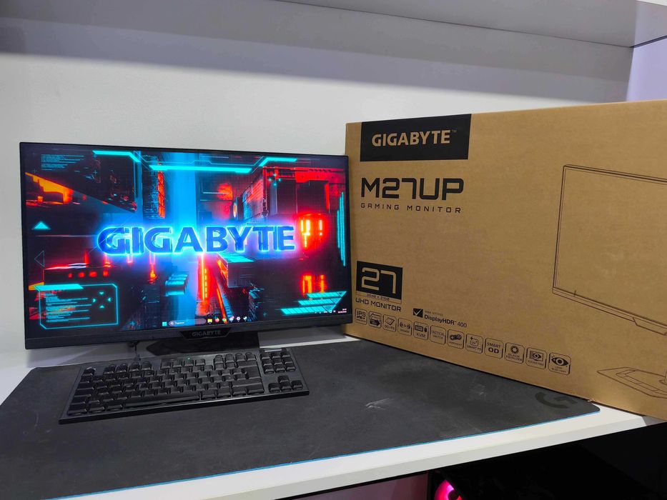 Монитор gigabyte m27up 320hz гаранционен