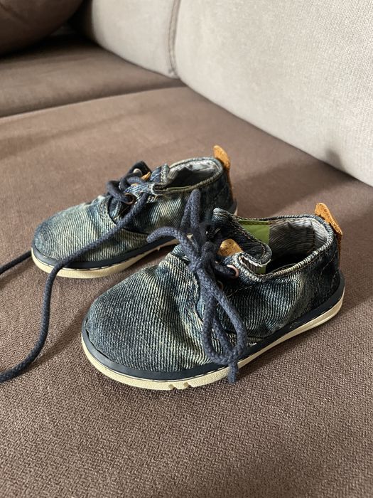 Нови дънкови бебешки обувки - Timberland