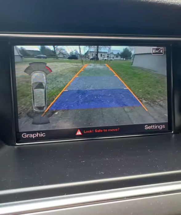 Камера за заден ход вградена в дръжката за Ауди Audi A4 A5 A6 A7 Q3 Q5