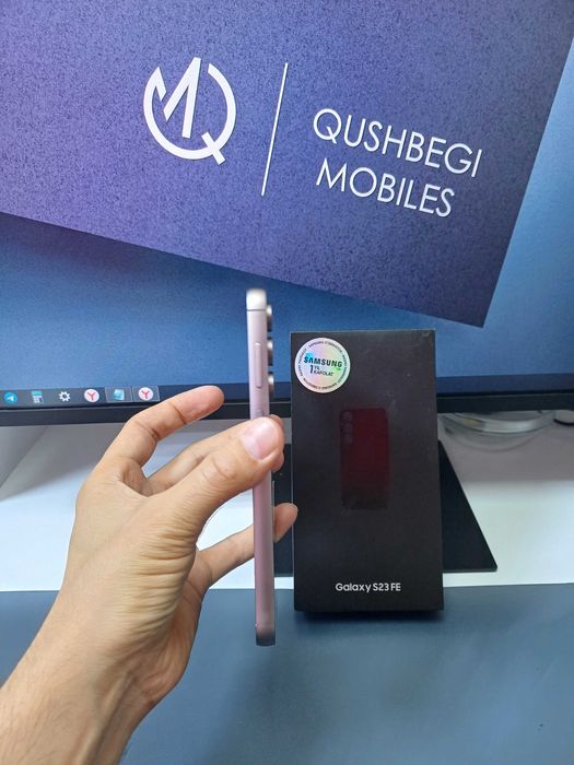 S23 Fe Samsung Galaxy Karobka dok bor 128Gb aybi yoq umuman