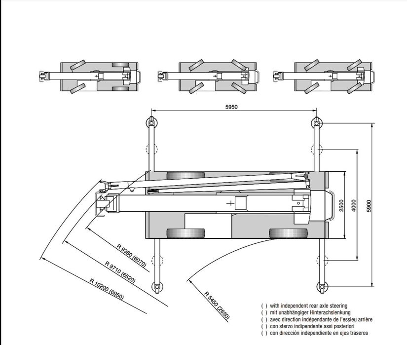 Terex Demag AC 30 City – 30 t, 25 + 33 m, 4×4×4, добра кондиция