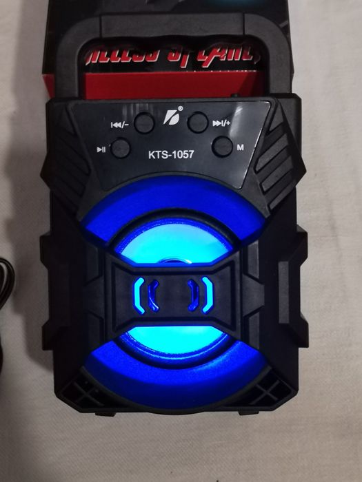 Безжична блутут колонка. Преносим супбуфер (bluetooth)