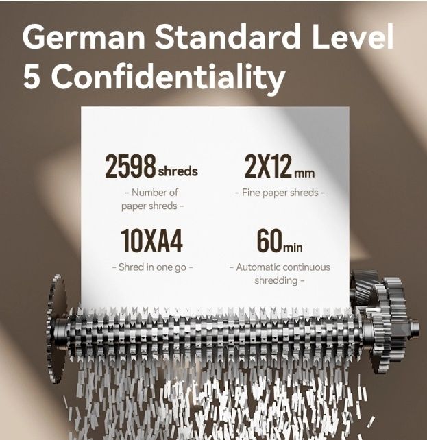 Shreder deli et088 уничтожитель бумаги