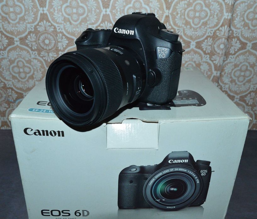 Продам Canon 6D Объектив Canon 85мм F1.8