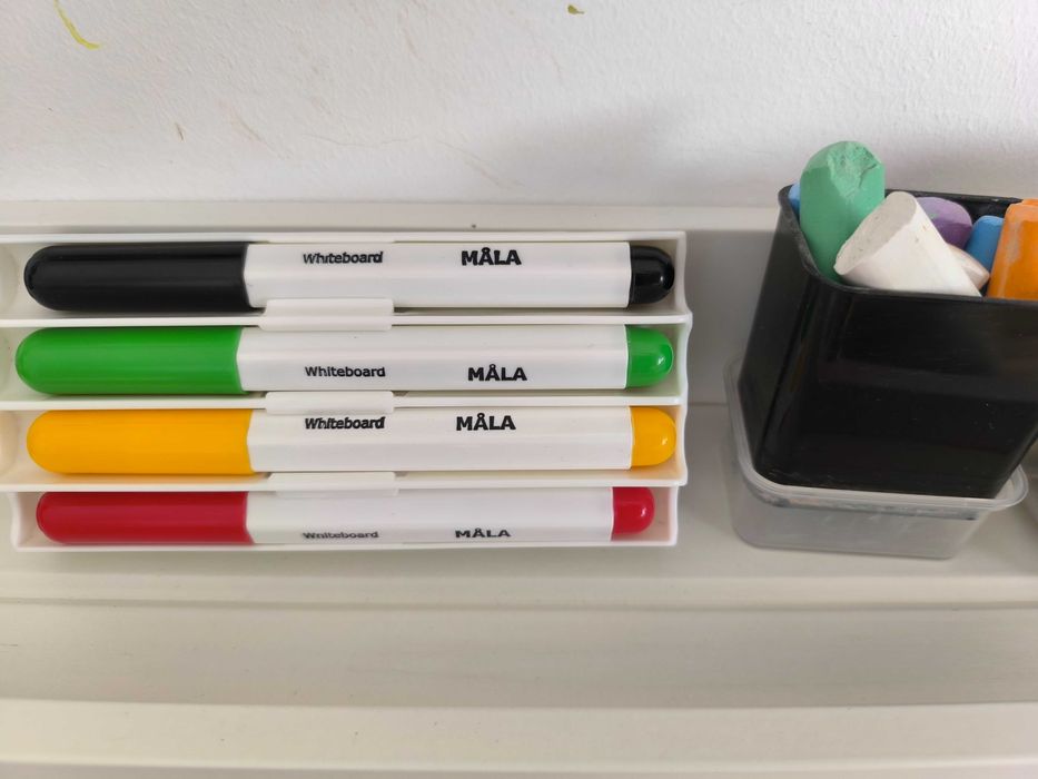 Tabla alba(magnetica/ scris) - neagra(creta), Leea Toys - 90 ron