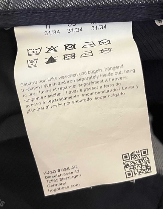 Hugo Boss Delaware Stretch Fit Jeans Мъжки Дънки