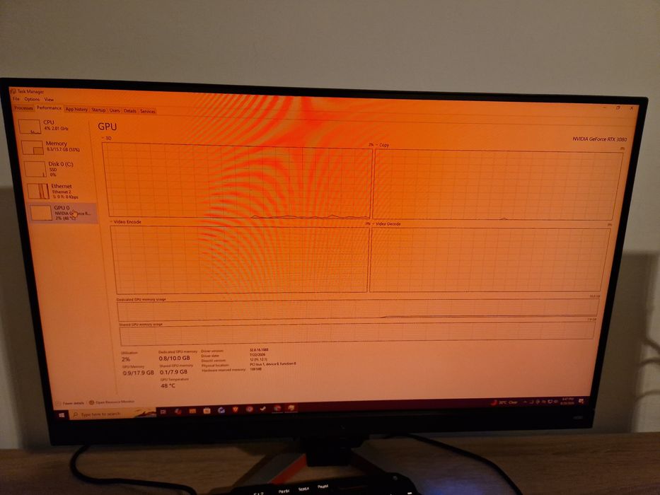 Pc gaming 4K. Rtx 3080 | i3 12100 |  16 gb ddr4 3000mhz | 512GB |