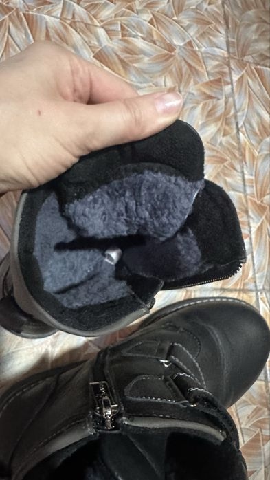 Кожаные сапоги 36 размер