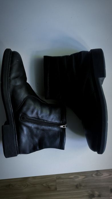 Ghete chelsea piele negre