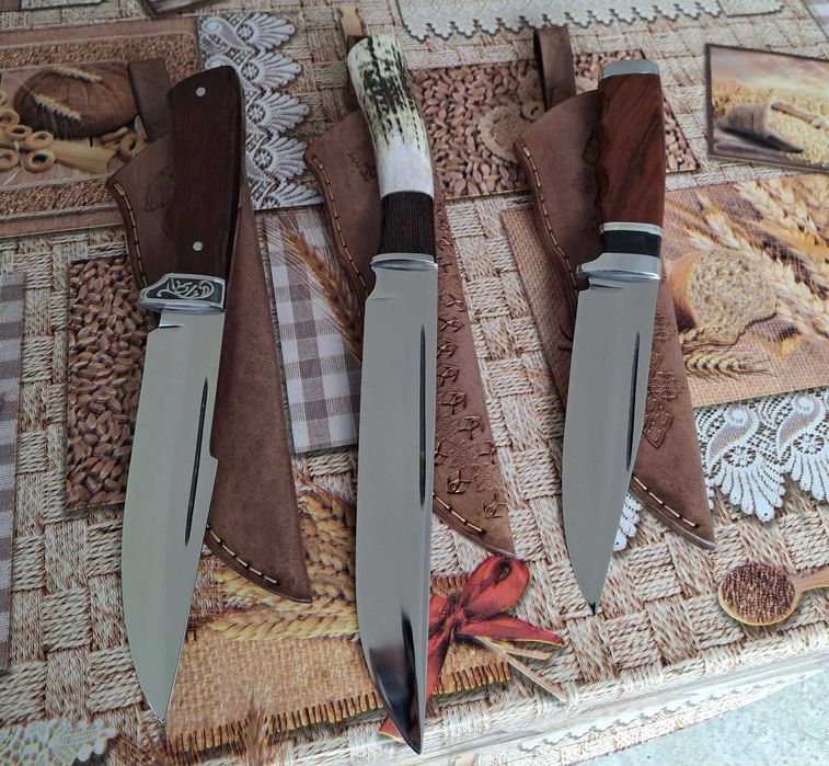 Ръчно ковани ножове стомана 440ц