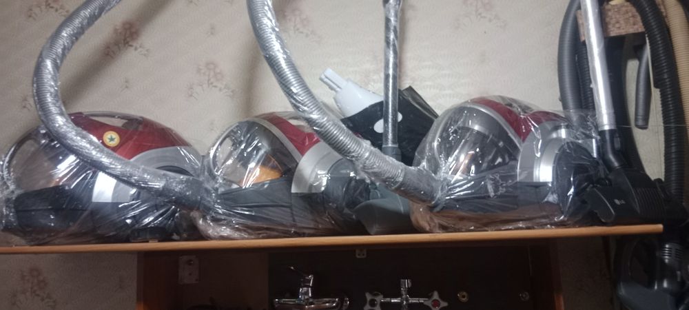 Пылесосы в полном рабочем камплекте