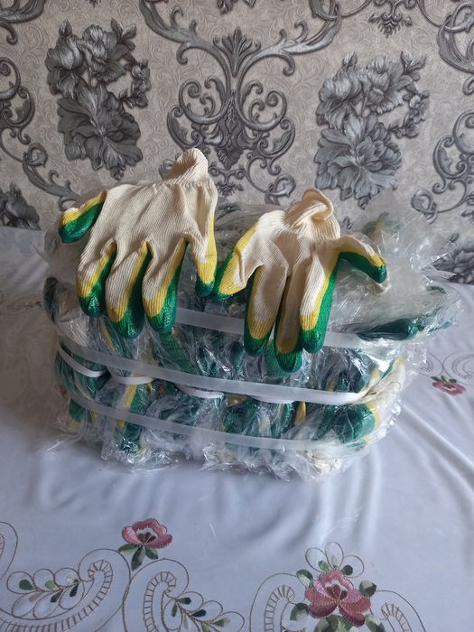 Трикотажные рабочие перчатки