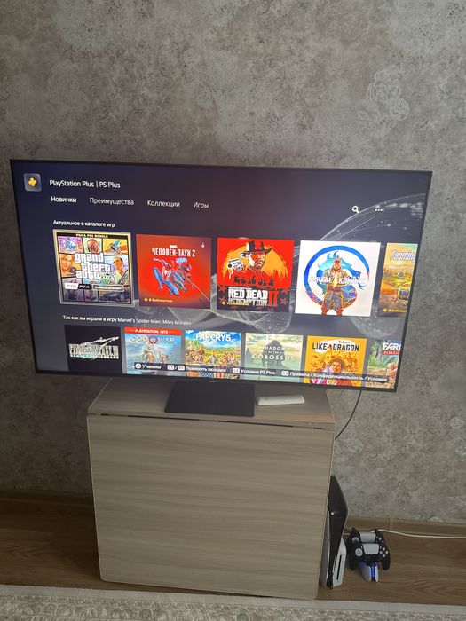 Ps 5 + топовый игровой телевизор