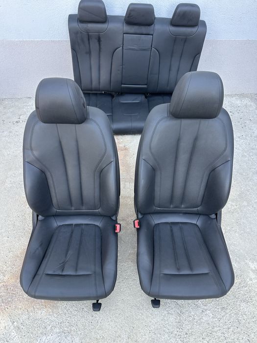 Bmw G30 салон седалки черни черен