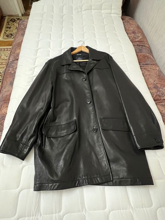 Haină de piele; parka, model American