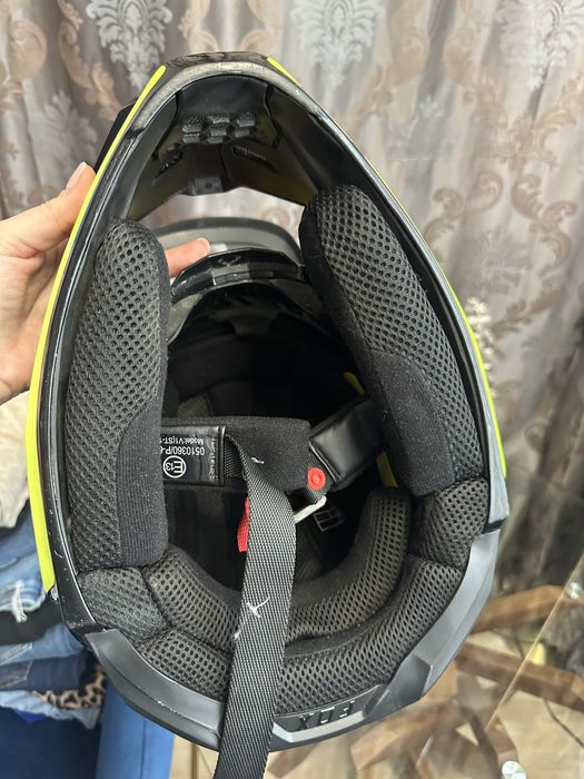 Cască motocross FOX bărbați, mărimea L + ochelari KENNY