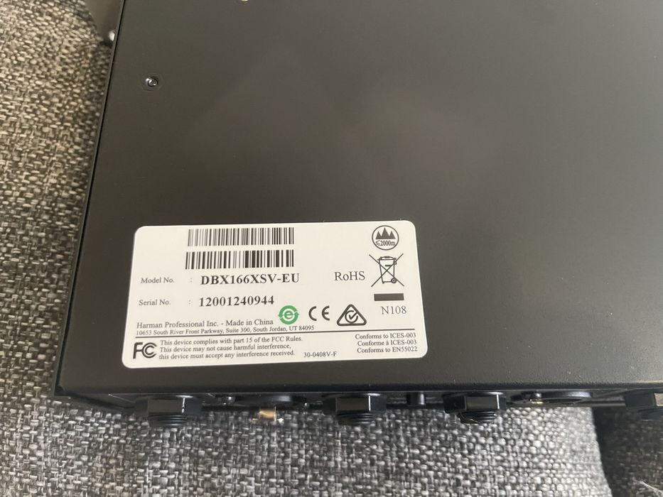 Компресор dbx 166xs