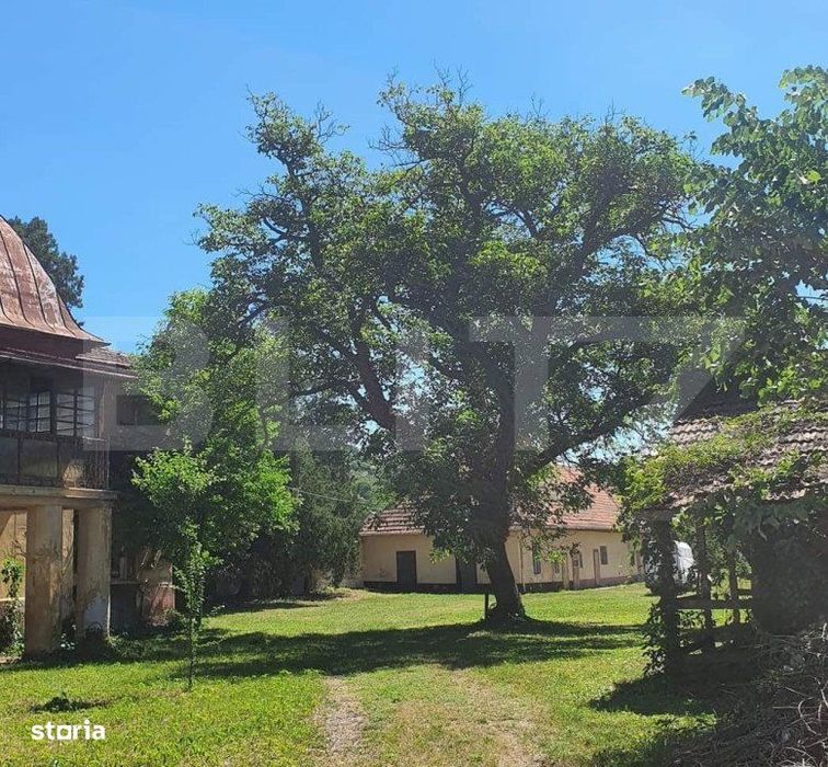 De vanzare conac boieresc, anul 1880, 3 ha teren, 1200 mp construiti,