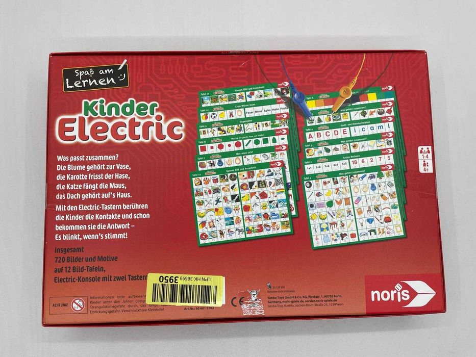 Joc educativ electric Kinder , Ce se potriveste impreuna