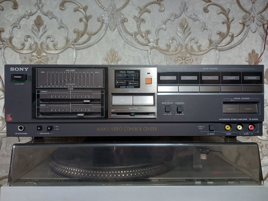 SONY model no TA-AX 520 audio video control center