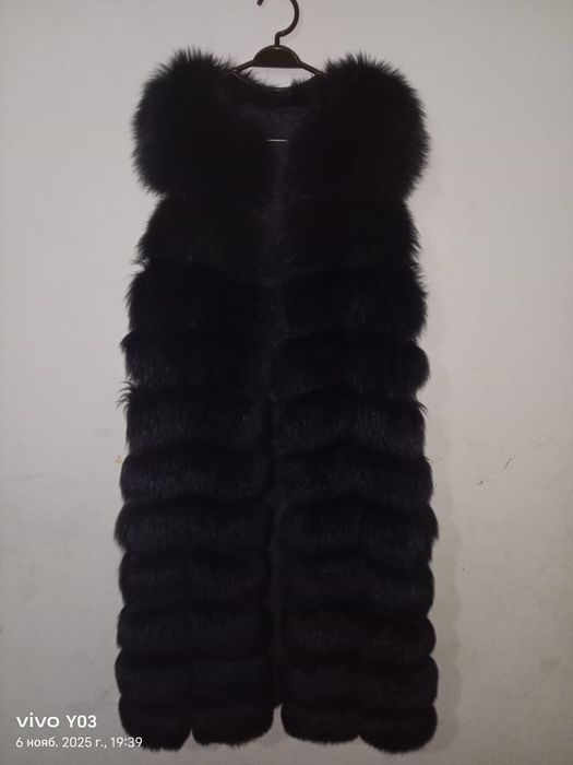 Безрукавка песцовая