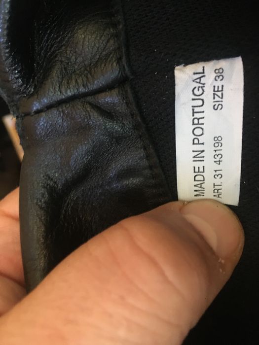 Дамски ест. кожа ботуши BIANCO # 38