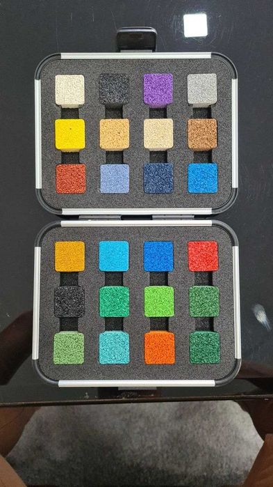 Резиновые покрытия, универсальные, тартановые высшего качества.