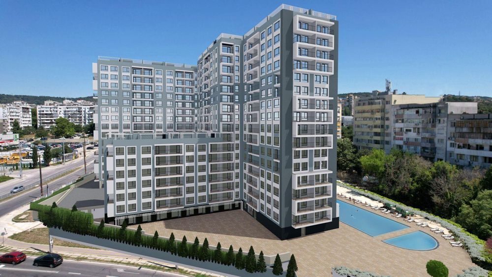 Продава се Двустаен апартамент в Варна, Младост 1 - 61 кв.м за 1919 €/кв.м - Снимка #1