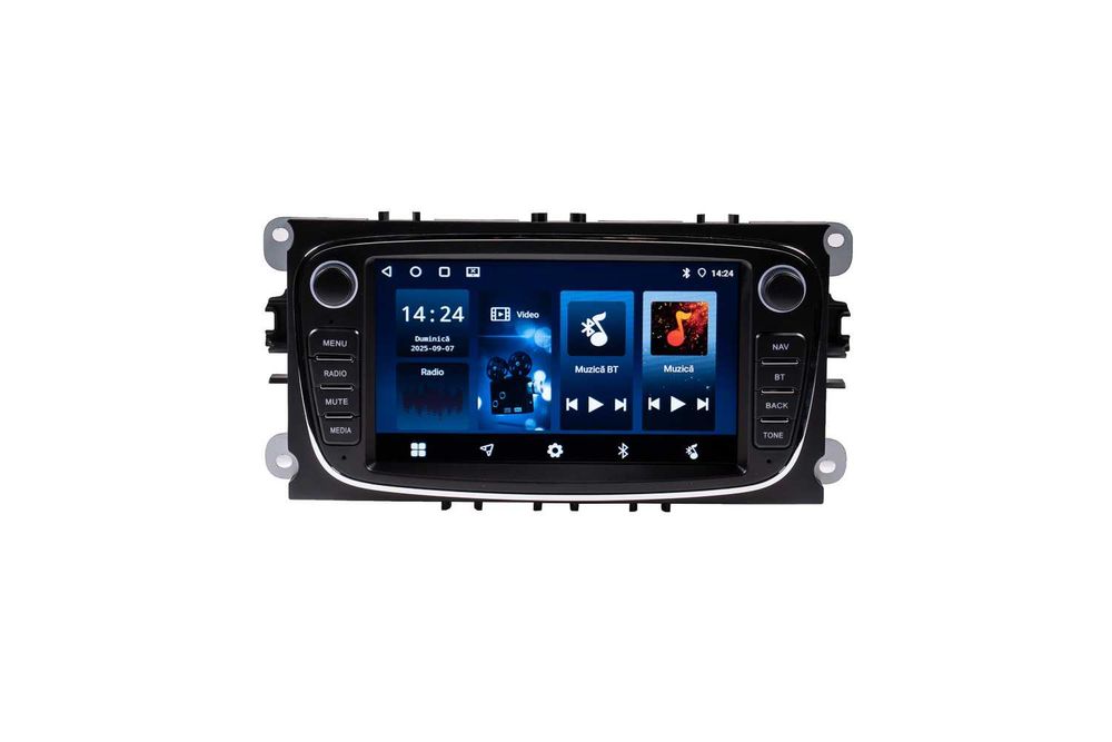 Navigatie Ford Android 14 Dedicata , Apple Carplay , Android Auto + Camera Marsarier