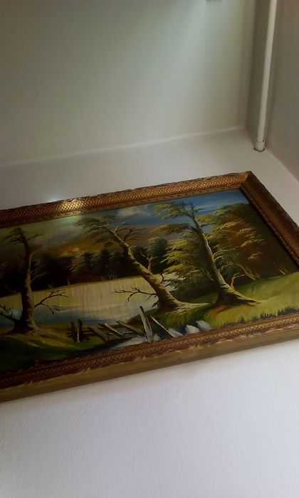 Pictura in ulei pe panza