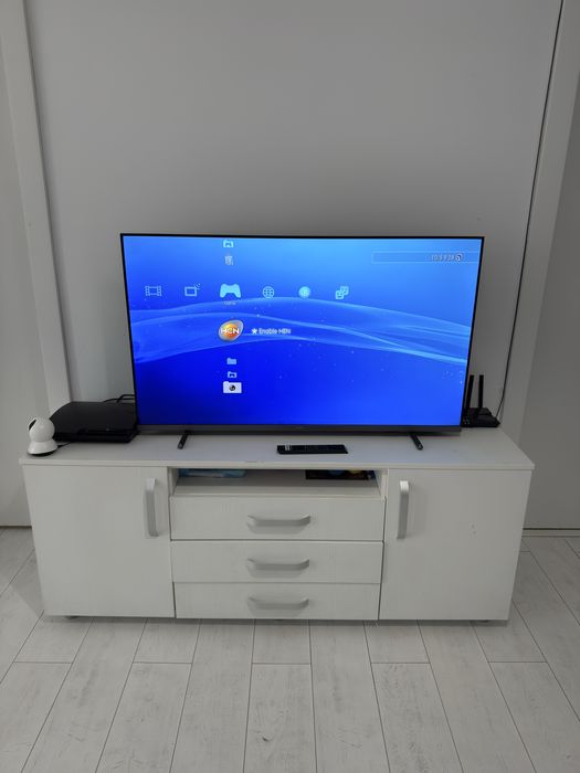 Sony PlayStation 3 PS3 Slim Modat HEN + 2 Controllere + Jocuri + 10 Jocuri Instalate