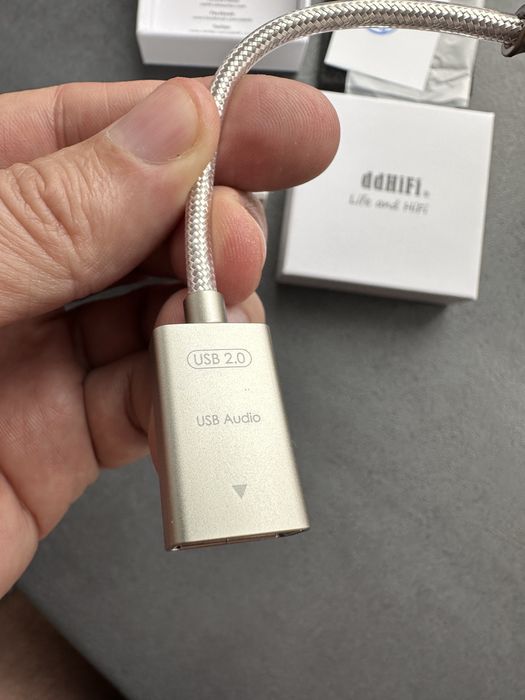 Cablu ddHiFi Lightning to USB-A female OTG cable 2.0