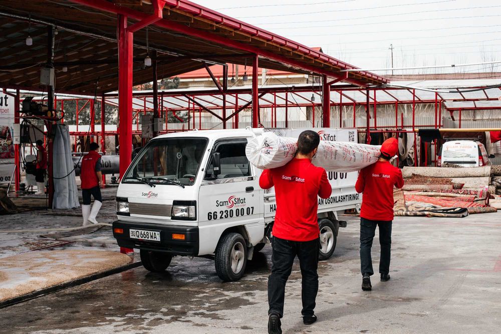 Стирка ковров химчистка / Гилам ювиш Самарқанд