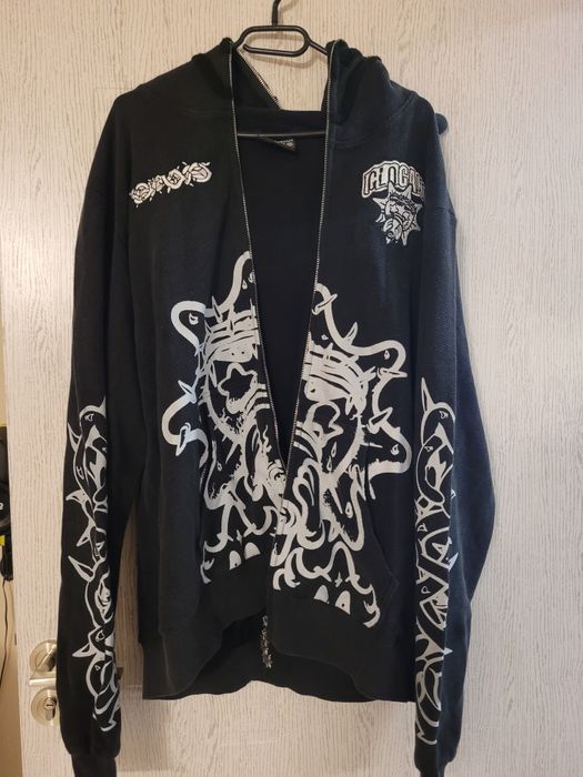 GLO GANG hoodie размер ХЛ ЕДИНСТВЕНОТО в България