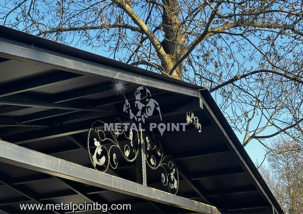 Гаражи и навеси с метална конструкция